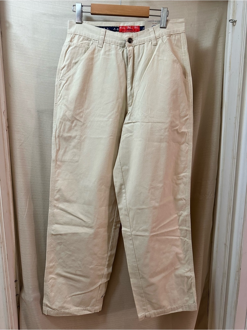 J&L Blues Jeans Deadstock Painter Carpenter Utility Pants 100% Cotton W32 NWT